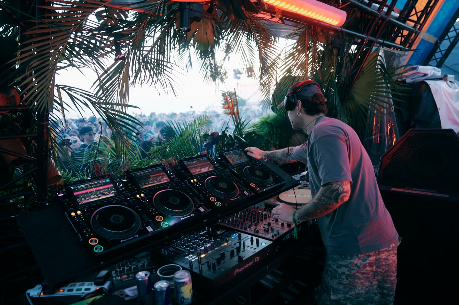 Alarico performing live at Organik Festival