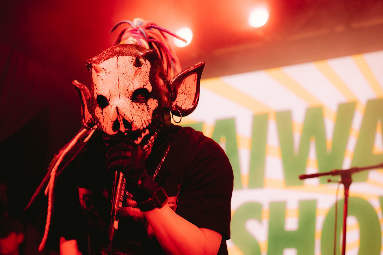 Collapse (血肉果汁機) performing at SXSW to a packed house