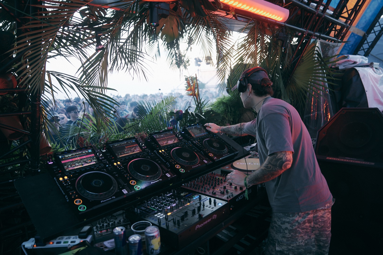 Alarico performing live at Organik Festival